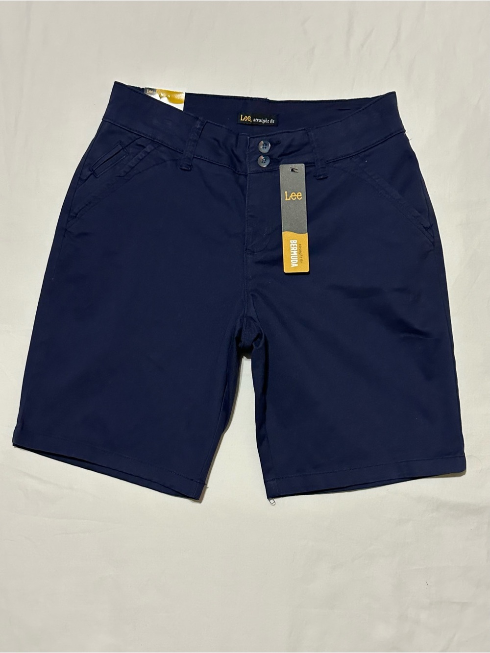 🆕 Lee Navy Blue Bermuda Shorts